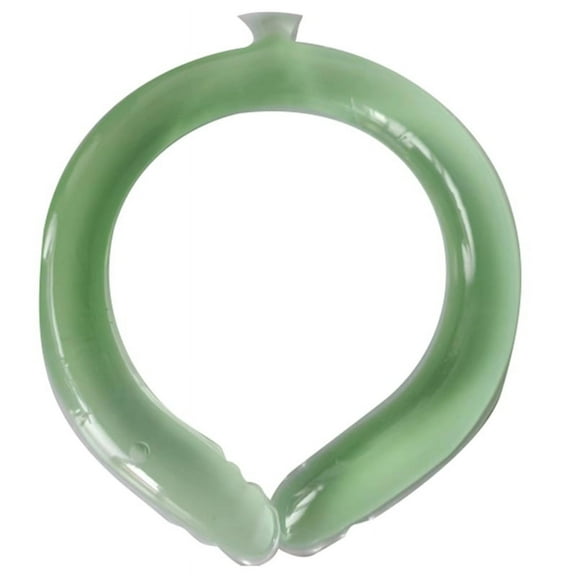 Neck Cooling Tube, Wearable Cooling Neck Wrap for Summer Heat I Hands Free Cold Pack Ice Cooling Neck Collar,Green