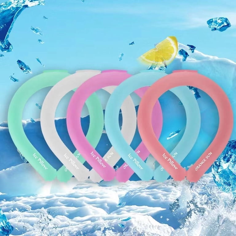 Neck Cooling Tube, Wearable Cooling Neck Wrap for Summer, Reusable