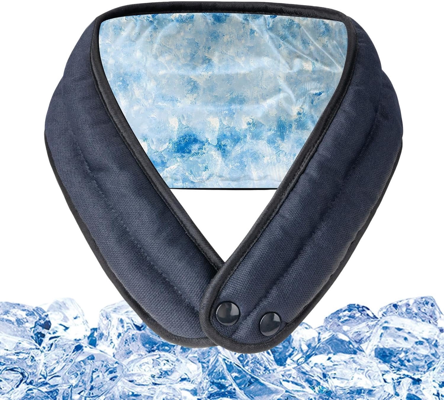 Neck Cooling Wraps, Reusable Gel Ice Pack Neck Cooler for Men Women Outdoor, Gym, Running, Cooling Gadgets for Hot Weather