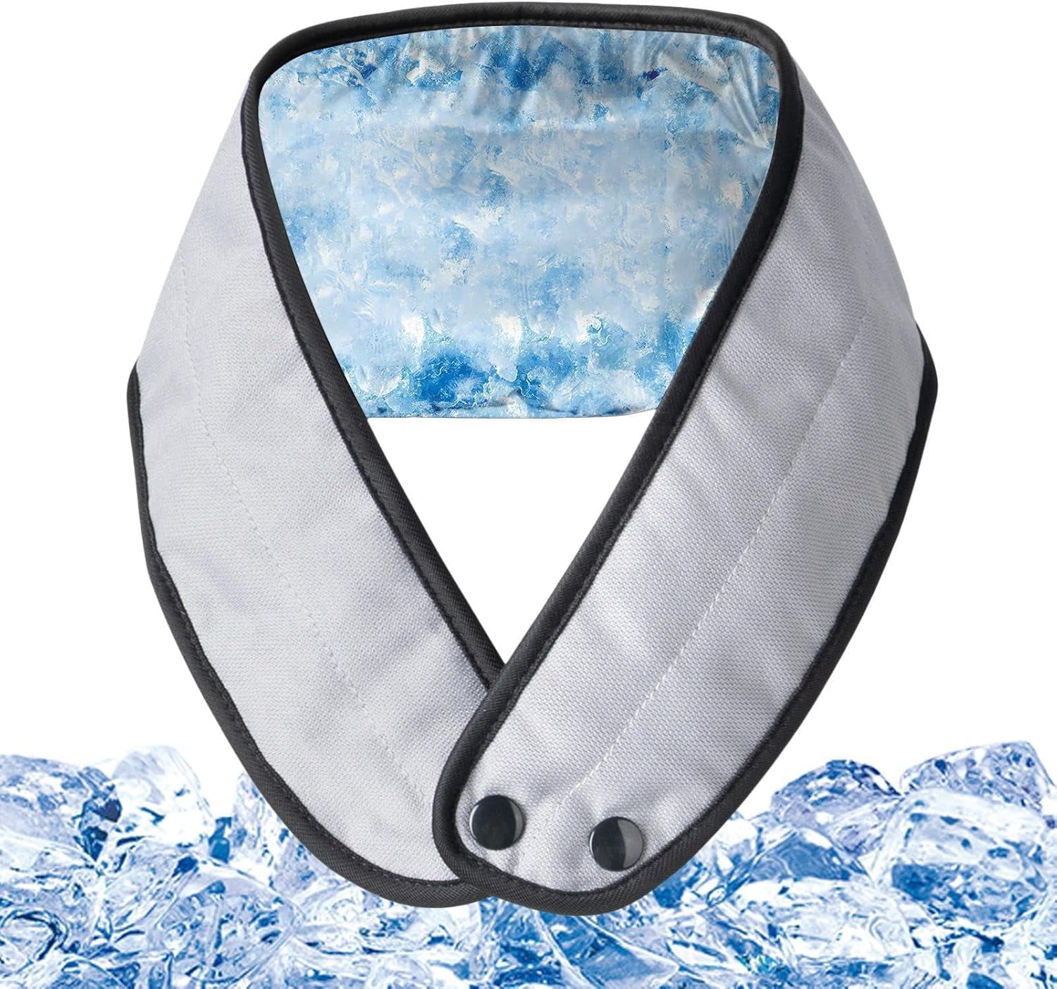 Neck Cooling Wraps, Reusable Gel Ice Pack Neck Cooler for Men Women Outdoor, Gym, Running, Cooling Gadgets for Hot Weather