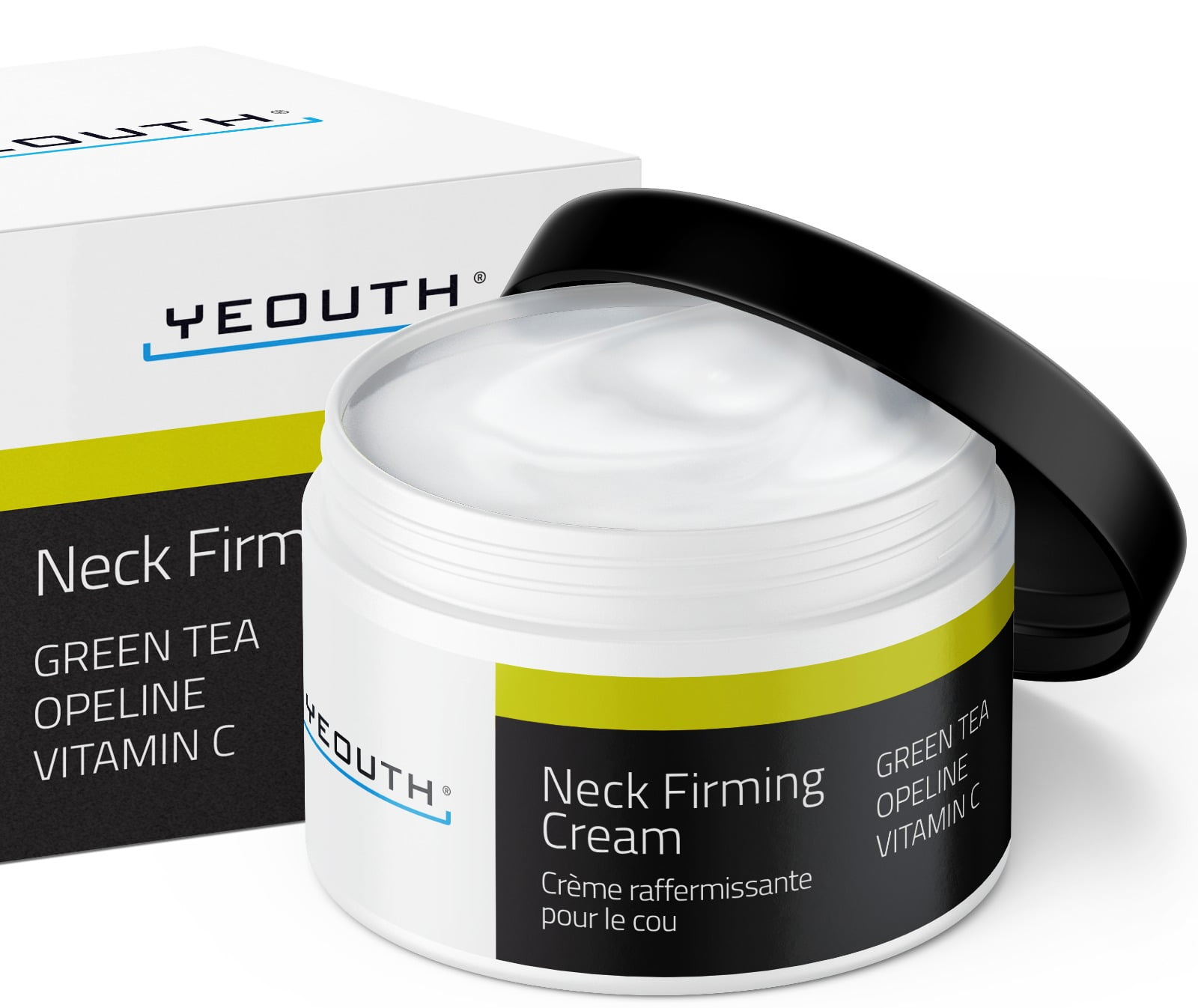 Neck Cream with Vitamin C, Neck Firming Cream for Decolletage and