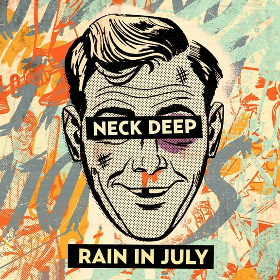 Neck Deep - Rain In July: 10th Anniversary - Orange - Music & Performance - Vinyl