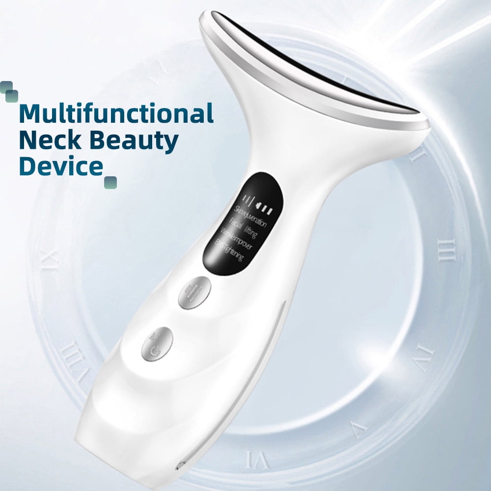 ボディ・フェイスケア MULTIFUNCTIONAL SKIN CARE BEAUTY DEVICE Neck Face Beauty Device, Skin Care Facial Massager, 3 in 1