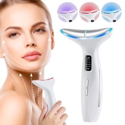 Neck Face Firming Removal Tool, Neck Beauty Device with 3 Massage Modes,Double Chin Reducer Skin Rejuvenation Neck Face Lift Beauty Device for Skin Care