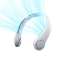 thumbnail image 1 of JISULIFE Wearable Neck Fan, 5-Speed, 4000mAh USB Rechargeable, Gray, Life3, 1 of 9