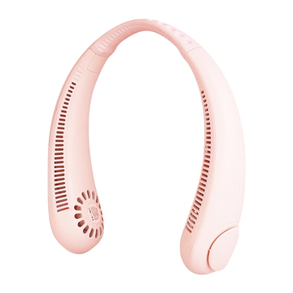 Neck Fan Personal Fan Leafless Hanging Fan Refrigeration Outdoor Usb Charging Portable Folding Lazy Hanging Neck Small Fan Turbine