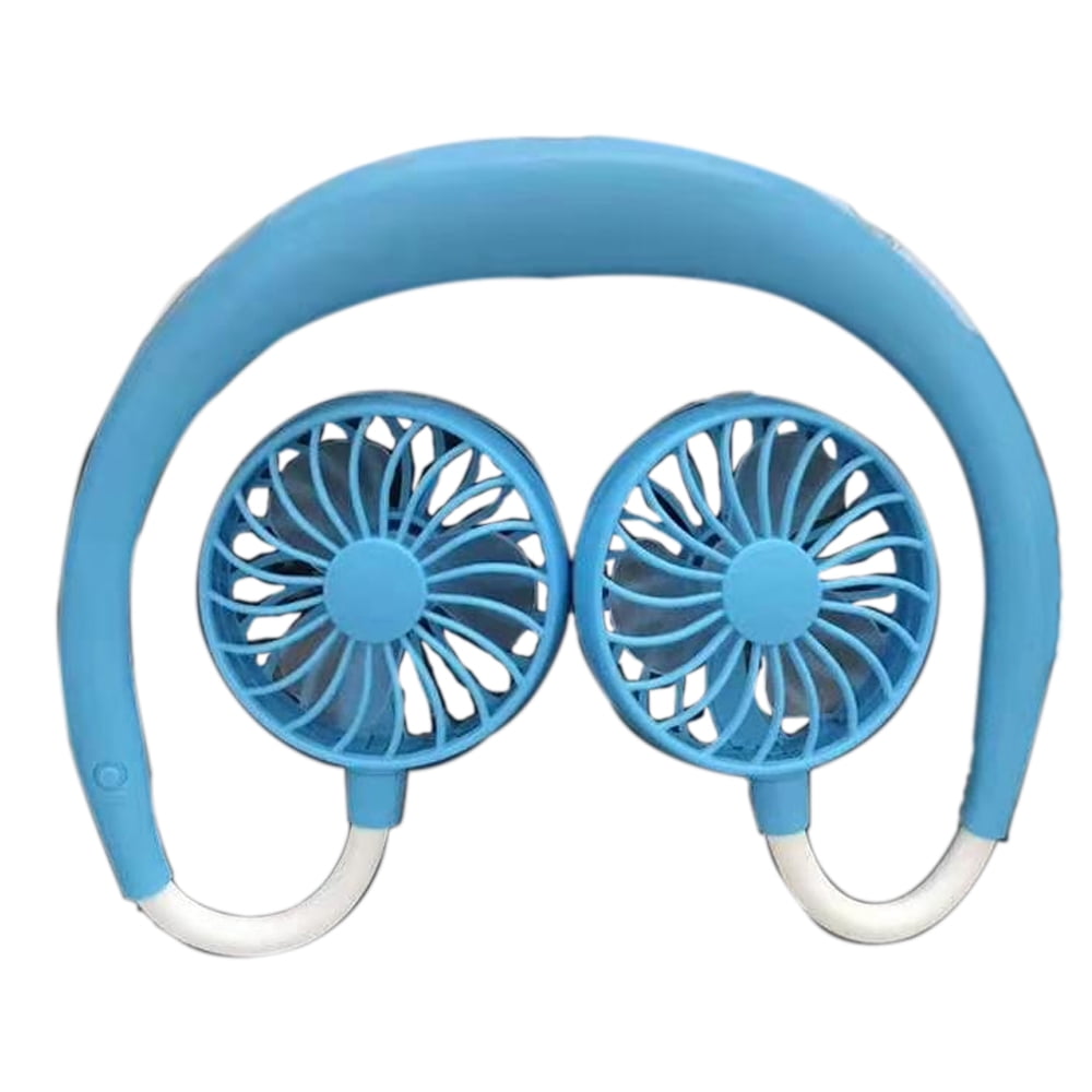 Neck Fan Portable Face Fan Personal USB HandsFree Mini Wearable Sports