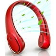 thumbnail image 1 of Neck Fan, Portable Fan Strong Wind, Upgraded 5200mAh, Upgraded Air Volume,360° Cooling, Quiet, No Hair Twisting, Even Air Volume On Both Sides, Non-Slip Material, Short Charging, Long Use Time, 1 of 10