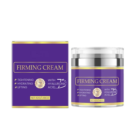 Neck Firming Cream, Anti-Aging Face Moisturizer for Women with Retinol, Collagen & Hyaluronic Acid, Tighten and Lift Neck Cream 1.48 Oz