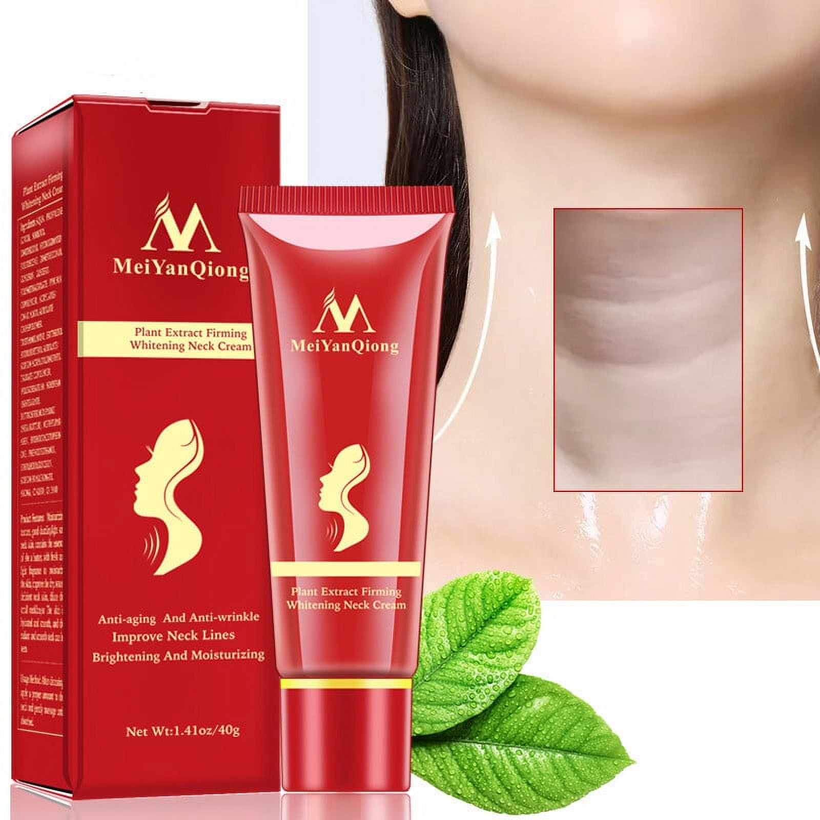 Neck Firming Cream Natural AntiAging Facial Moisturizer with