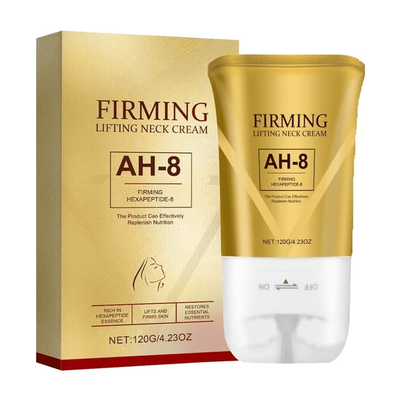 Neck Firming Roller Cream - Lift, Lighten & Hydrate Neck Lines - Easy Absorption & Nourishing Formula