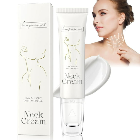 Neck Firming and Tightening Serum, Smoothing Look of Wrinkles, Improves Crepey Skin, 2.14 OZ