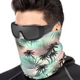 thumbnail image 1 of Neck Gaiter Face Cover Scarf, Tropical Summer Palm Soft Face Sun Mask Cover Scarf Headband Cooling Sweat Absorbing Bandanas Hiking Cycling Running, 1 of 7