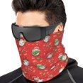 thumbnail image 1 of Neck Gaiter Face Cover Scarf, merry Christmas gnome Soft Face Sun Mask Cover Scarf Headband Cooling Sweat Absorbing Bandanas Hiking Cycling Running, 1 of 7