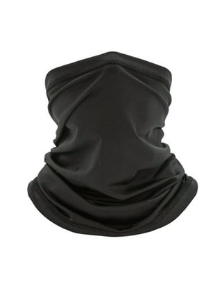 Black Gaiter Face Mask