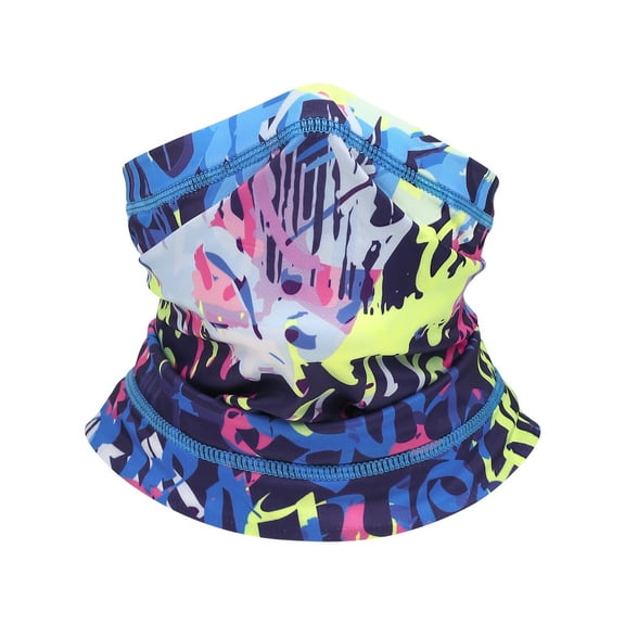 Neck Gaiter Face Mask Breathable Windproof Face Cover Balaclava Elastic Cooling Bandana for Men Women