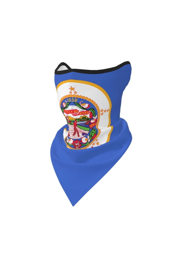 Neck Gaiter Face Mask Covering Bandanas For Men Women Minnesota Logo Scarf Balaclava Cover Headbands