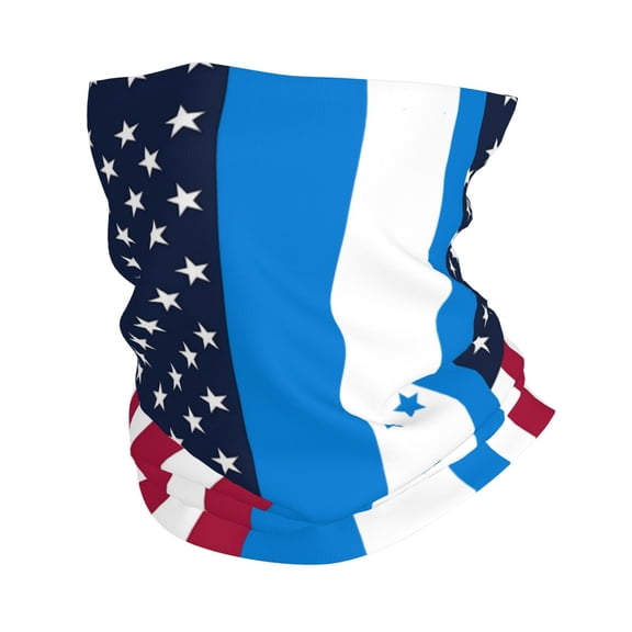 Neck Gaiter Face Mask Men Women America Honduran Flag Seamless Bandana Face Cover Scarf Mask Balaclava Headband