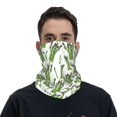 Neck Gaiter Face Mask Men Women, Asparagus pattern Breathable Face
