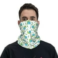 thumbnail image 1 of Neck Gaiter Face Mask Men Women, Blue Green Slug Fish Warmer Breathable Face Cover Scarf Bandanas Head Wrap Hiking Cycling Ski Sports, 1 of 6