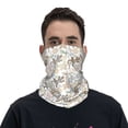 thumbnail image 1 of Neck Gaiter Face Mask Men Women, Cute Gecko Lizard Artistic Warmer Breathable Face Cover Scarf Bandanas Head Wrap Hiking Cycling Ski Sports, 1 of 6