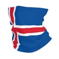 thumbnail image 1 of Neck Gaiter Face Mask Men Women Flag Of Iceland Seamless Bandana Face Cover Scarf Mask Balaclava Headband, 1 of 7