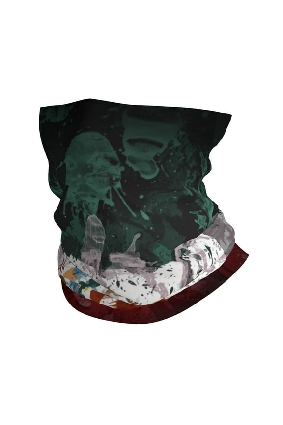 Neck Gaiter Face Mask Men Women Mexico Flag Seamless Bandana Face Cover Scarf Mask Balaclava Headband