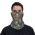 thumbnail image 1 of Neck Gaiter Face Mask Men Women, industrial transportation Warmer Breathable Face Cover Scarf Bandanas Head Wrap Hiking Cycling Ski Sports, 1 of 6