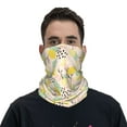 thumbnail image 1 of Neck Gaiter Face Mask Men Women, lemon leaves Warmer Breathable Face Cover Scarf Bandanas Head Wrap Hiking Cycling Ski Sports, 1 of 6