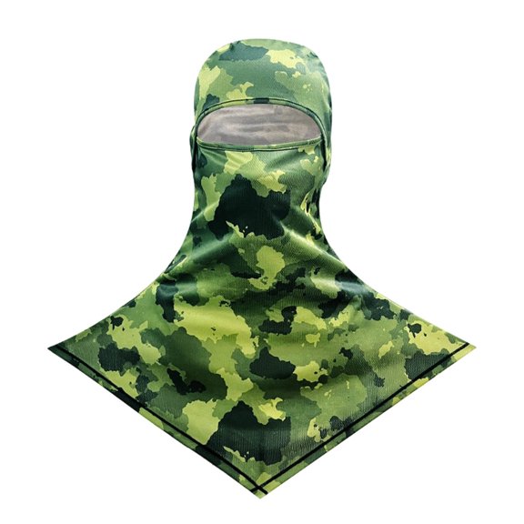 Neck Gaiter Face Mask for Men & Women - UPF 30+ Sun Protection Breathable Headwear Bandana for Motorcycle, Hiking, Fishing Camouflage One Size