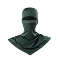 thumbnail image 1 of Neck Gaiter Face Mask for Men & Women - UPF 30+ Sun Protection Breathable Headwear Bandana for Motorcycle, Hiking, Fishing Dark Green One Size, 1 of 3