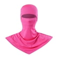 thumbnail image 1 of Neck Gaiter Face Mask for Men & Women - UPF 30+ Sun Protection Breathable Headwear Bandana for Motorcycle, Hiking, Fishing Hot Pink One Size, 1 of 3