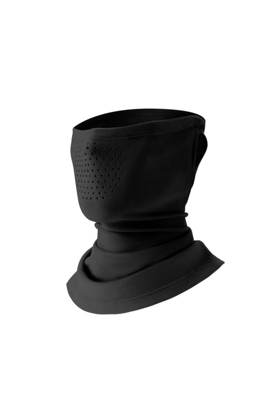 Neck Gaiter Headwear For Cold Weather Cycling And Outdoor Sports Thermals Lining Breathable Fleece Ear Band Face Mask