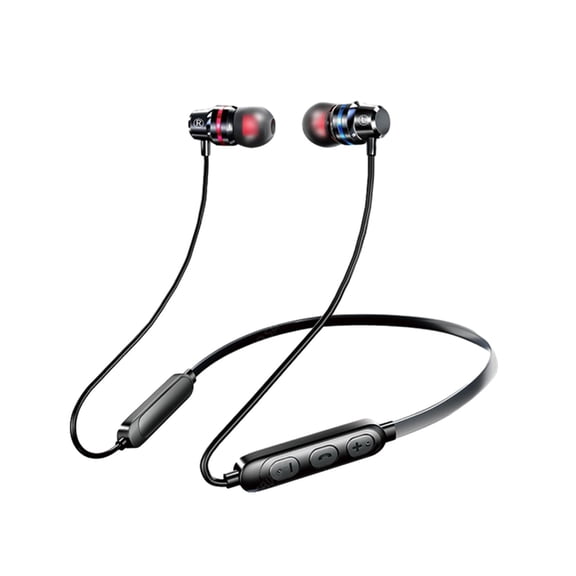 Neck Hanging Bluetooth Headset,Intelligent Noise Reduction,HiFi Surround Stereo,Bluetooth 5.0,Large Battery,20H Playtime,Low Delay Game Mode,Stable Transmission,Sports In Ear Fit Wireless Earbuds