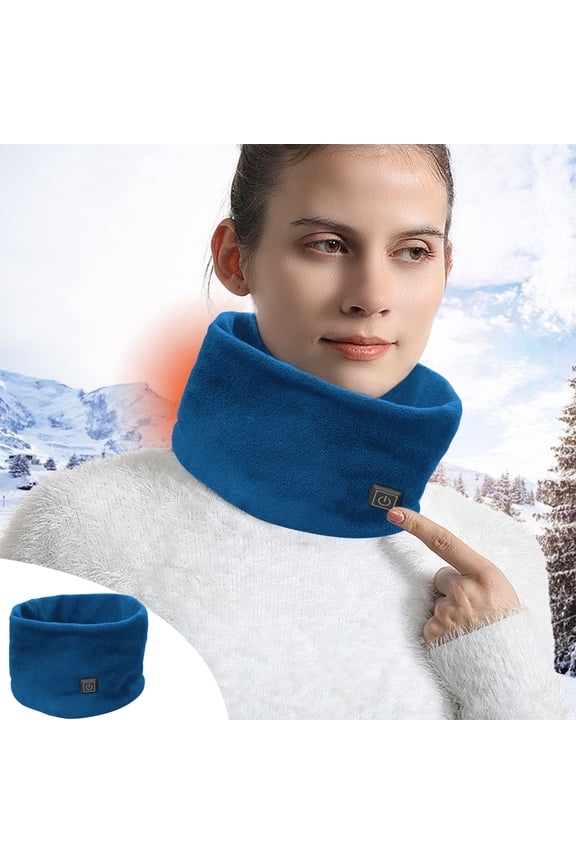 Neck Heating Pad,Electric Heating Scarf for Women and Men,USB Heated Neck Wrap,Cervical Collar with Heating,3 Heat Settings Neck Warmer,Heated Scarf