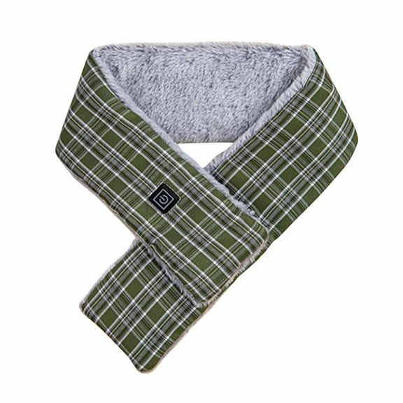 Neck Heating Pad Heating Scarf for Men Women Washable USB Rechargeable Heated Neck Wrap for Neck Pain Relief Winter Thermal Portable Neck Brace Scarves