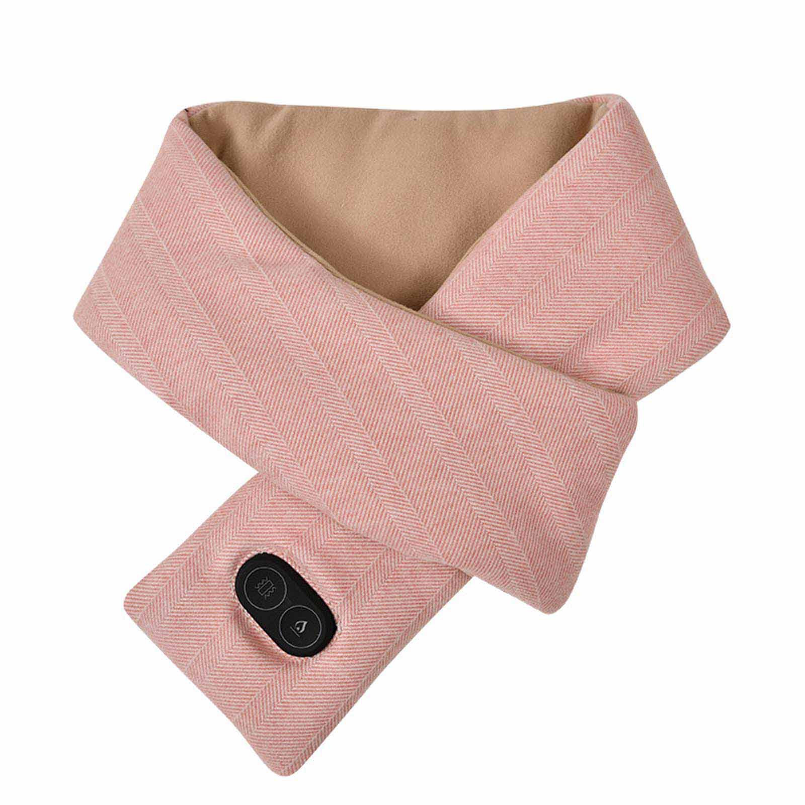Neck Heating Pad Heating Scarf for Men Women Washable USB Rechargeable