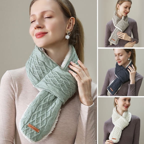 Neck Heating Pad-Three Temp Setings-USB Powered By Power Bank,Heated scarf for Women/Men