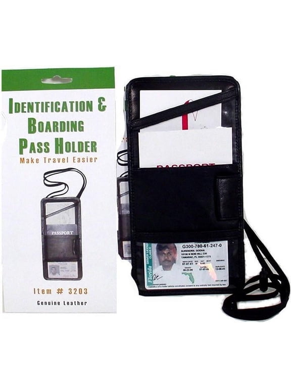 Neck ID HOLDER< Best for Travel