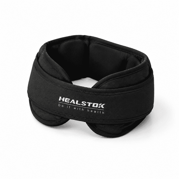 Neck Ice Pack Wrap Reusable Cold/hot Gel For Black
