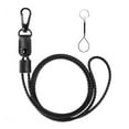 thumbnail image 1 of Neck Lanyard Braided Leather Badge Lanyards Adjustable Length Long Strap, 1 of 12