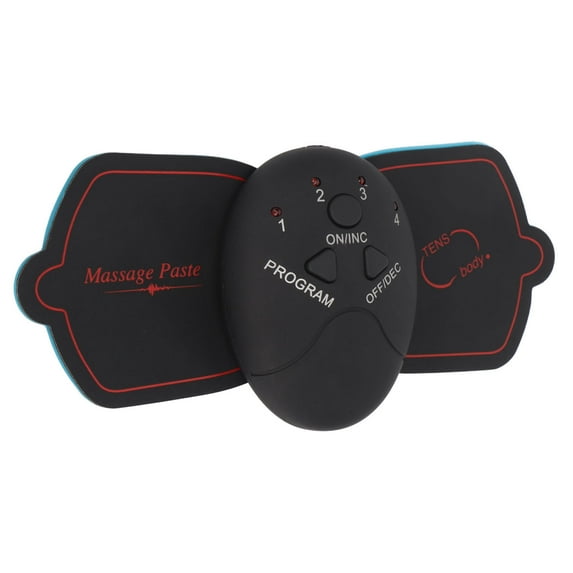 Neck Massage Patch 10 Levels Microcurrent Relieve Fatigue Wireless Portable Reusable Waterproof Cervical Massager Patch