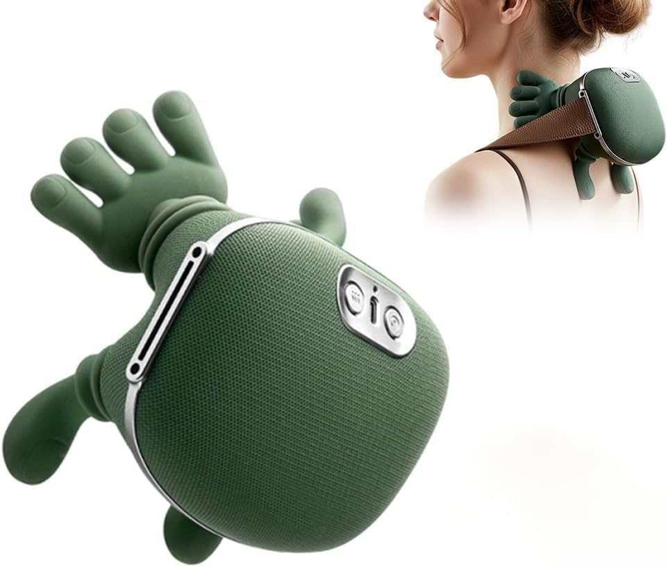 Neck Massager,2026 New Shoulder Massager with Heat Shiatsu 4D Kneading,Neck and Back Massager for Relief