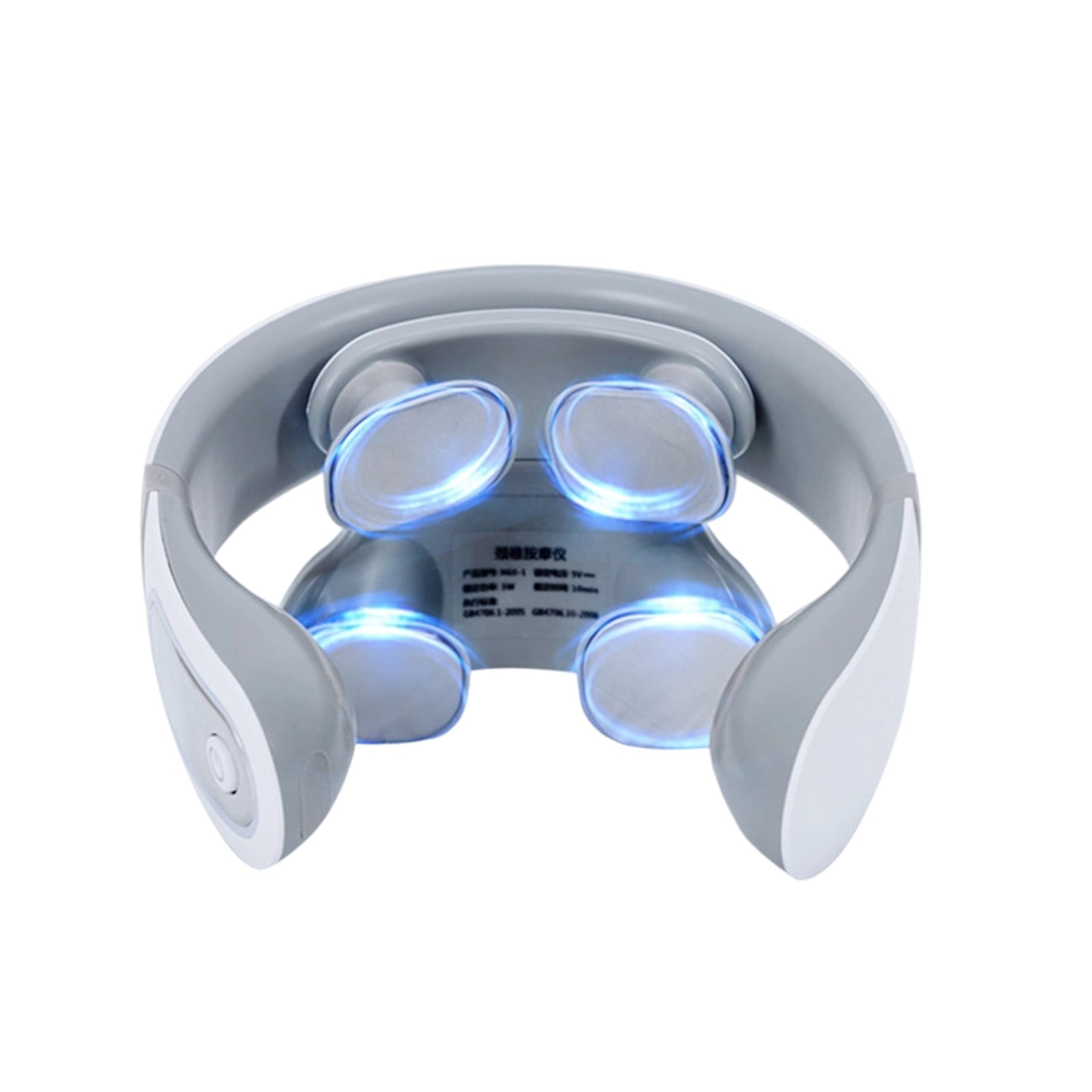 Neck Massager - 2026 New Vagus Nerve Stimulator Neck, Heated Neck Plus for Neck and Muscle Relaxation Floating, Portable Neck Massager with Heat