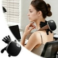 thumbnail image 1 of Neck Massager with Heat, Shiatsu Neck and Back Massager with 4D Kneading, Wireless Deep Tissue Massage for Shoulder and Cervical Pain Relief, Portable and Rechargeable for Home & Offices, 1 of 7
