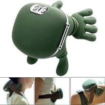 Neck Massager with Heat, Shiatsu Neck Back Siaasoo Massager with 4D Kneading, Wireless Deep Tissue Siasoo Massage for Shoulder and Cervical Pain Relief, Portable and Rechargeable for Home and Office