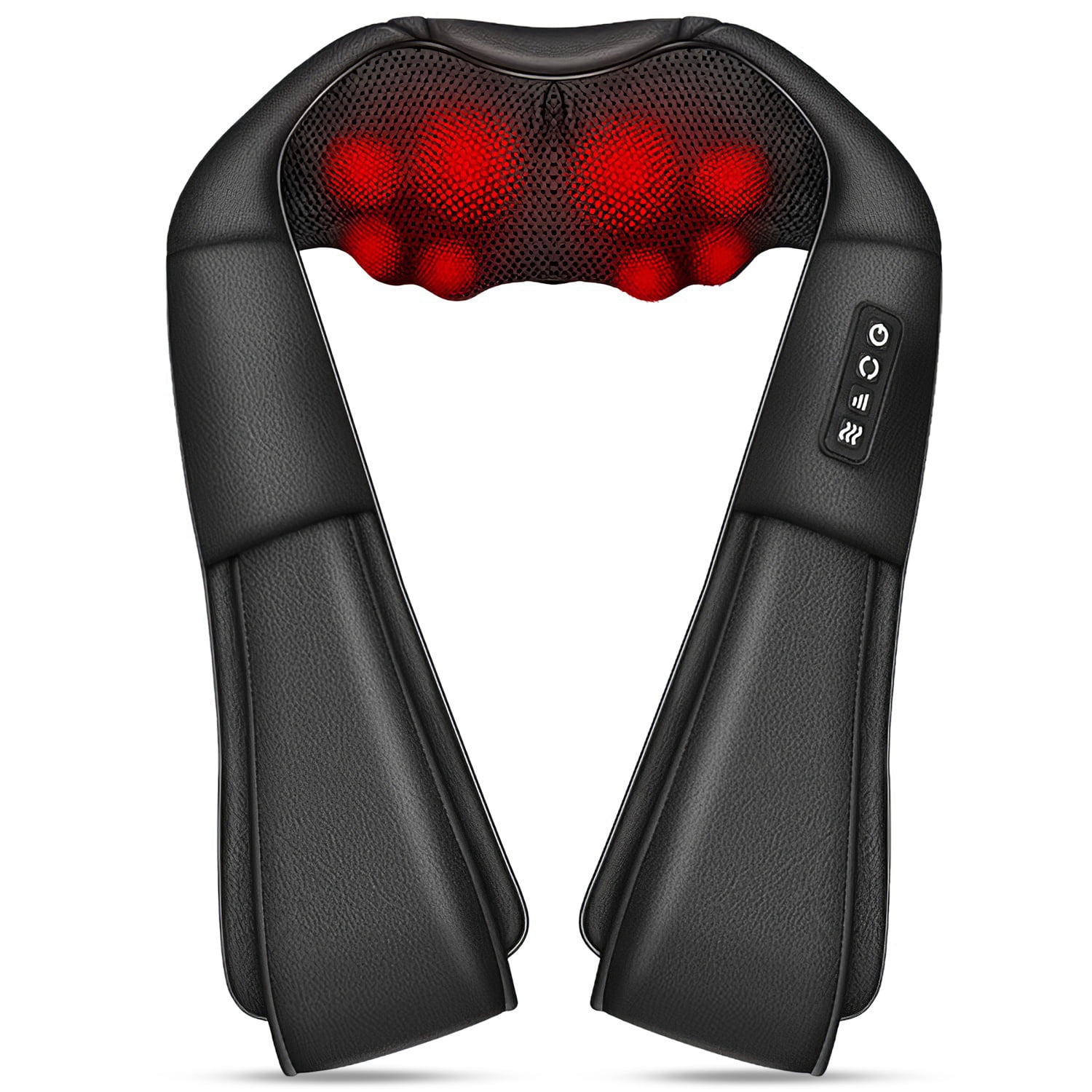 Neck Massager With Heat Imountek Electric Neck And Back Massager With Infrared Light Heating 3