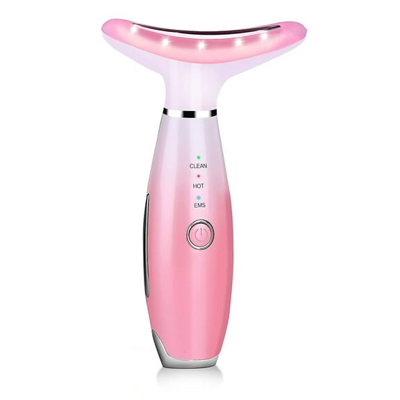 Neck Massager Led Photon Therapy Heating Neck Wrinkle Removal Machine Reduce Double Chin Skin Lifting