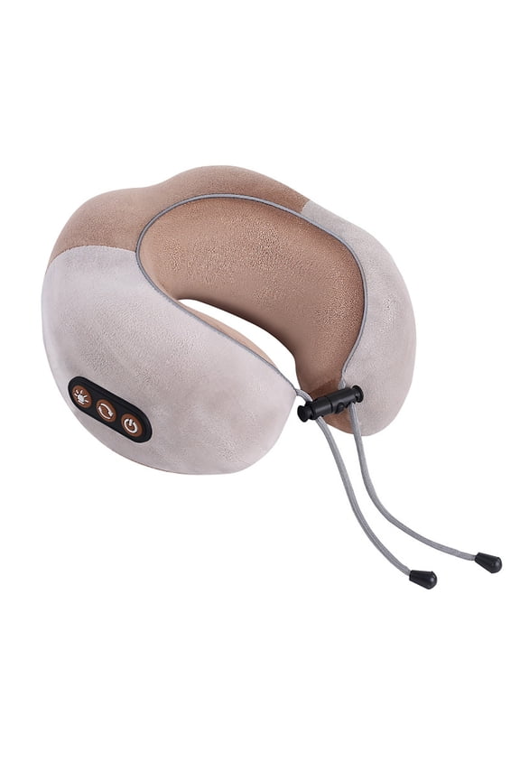 Neck Massager Pillow Portable Heated Kneading for Relaxation Travel Home Use with Intelligent Rolling Modes Ideal for Women Men