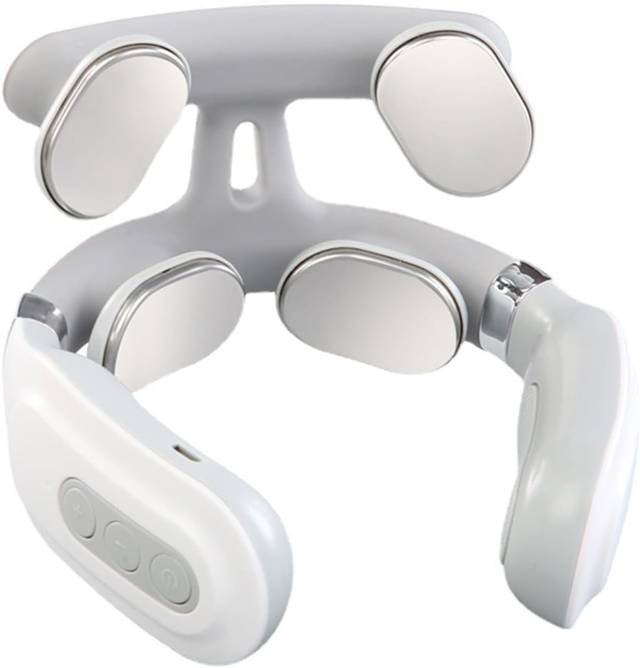 Neck Massager Upgraded 4-Head with Heat, 6 Modes & 16 Levels, Portable Ergonomic Design for Home Relaxation & Personal Comfort, Hands-Free Lightweight Device for Daily Wellness